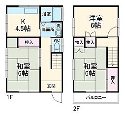 飯山満町2丁目貸家