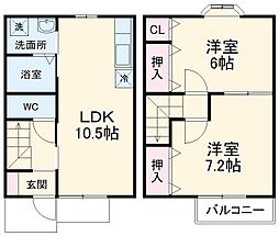 プラッサムコート宮後　Ａ棟 106