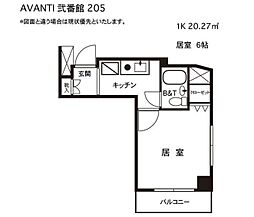 アヴァンティ弐番館 205