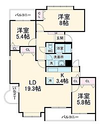 ジュネスあかね台 302