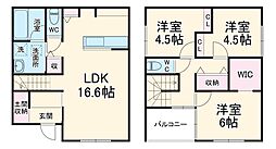 蒲郡市清田町戸建賃貸 E
