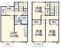 名古屋市緑区東神の倉3丁目の一戸建て