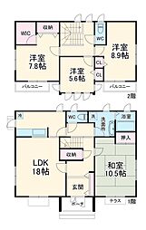 日進市香久山3丁目の一戸建て