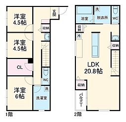 羽島郡岐南町平島8丁目の一戸建て