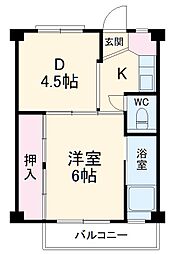 ビレッジハウス仁木1号棟 1-108