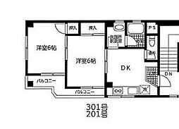 宇奈月第2コーポ 301