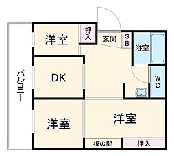 浦和栄和団地5号棟 403