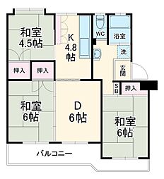 大宮寿能ハイツ1号棟 402
