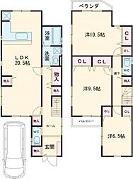 大山崎下植野宮本貸家 3