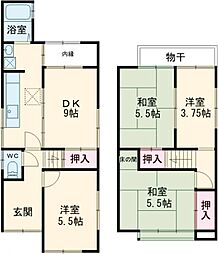 物集女町出口貸家 1