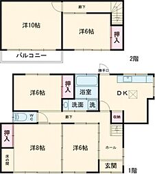 高林戸建て　南 1
