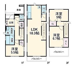 4274さいたま市東大成町3期2棟2号棟 1