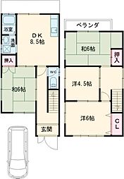 篠町野条貸家 1