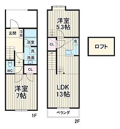 新城市川田字本宮道の一戸建て