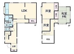 赤井テラスハウス(左)