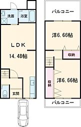 太秦安井二条裏町貸家