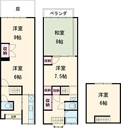 長谷川貸家（保谷団地8-84号） 1