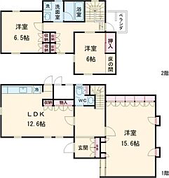 富士見台2丁目貸家 1