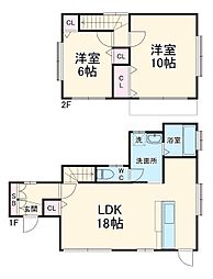 ペット、駐車場付き戸建て 1