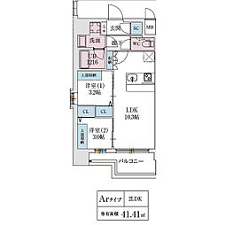 スプランディッド弁天町WEST 206