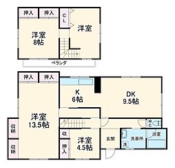 湖西市新居町中之郷の一戸建て