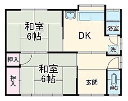 下野川町貸家1号棟 1