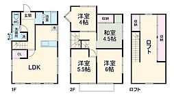 船橋新高根2丁目戸建て貸家 1
