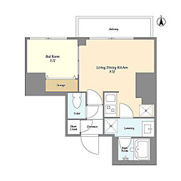 クラリティア西日暮里 801