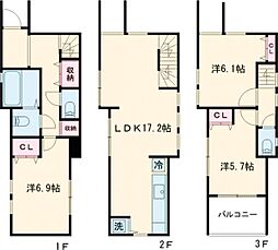 柿の木坂一丁目戸建 1