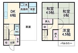 向宿サンハイツ2号棟 E-1