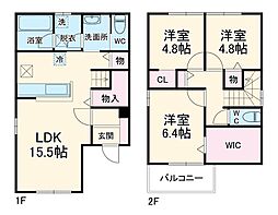 大野町2丁目戸建貸家 B B