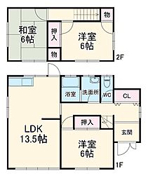 笹尾西1丁目借家 1