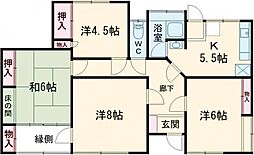 連取戸建貸家 1