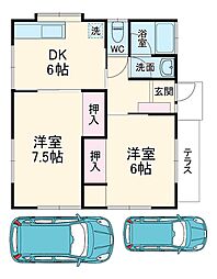 行田谷郷貸家　A棟 001