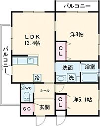 首里石嶺戸建て 2F