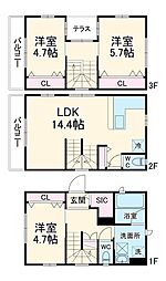 浦和戸建住宅　2 1