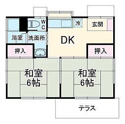 嶋嵜貸家G棟 1