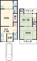 羽束師志水町101-11貸家 1