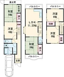 西京極河原町貸家 1