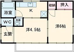 石橋平屋貸家6 1