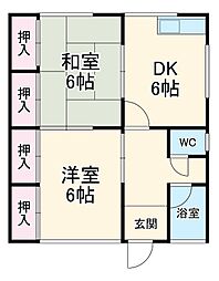 大垣林町貸家 A