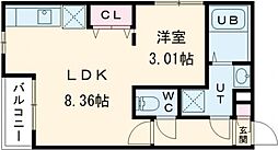 ｑｕａｄｏｒ唐人町II 201