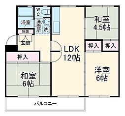箕面如意谷住宅10号棟 405