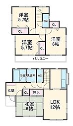 杉戸5丁目貸家 1