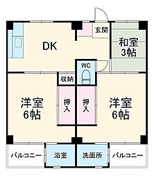 ビレッジハウス勝田3号棟 304