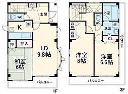 松が丘4丁目貸家 1