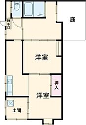 花園藪ノ下町貸家 1