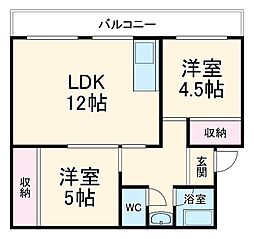 上尾富士見団地2号棟 301
