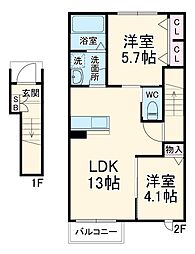 （仮称）我孫子市柴崎台4丁目計画Ｂ棟 202