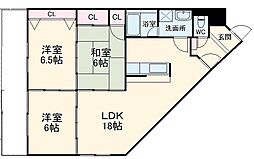 アダージョ住吉 3-B